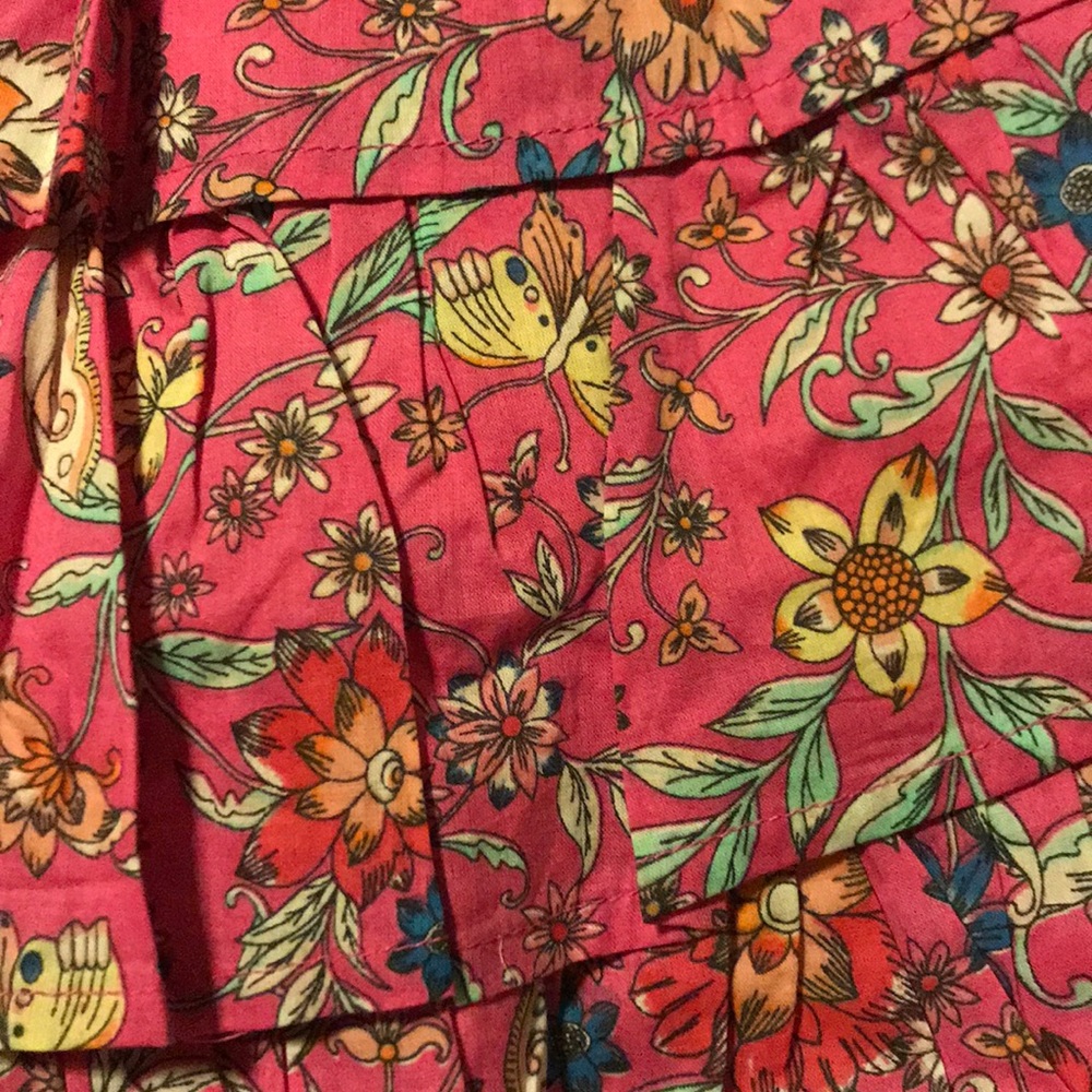 Floral ruffle skirt - Picture 2 of 2
